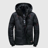 André – Prošívaná bunda s kapucí a technickými detaily