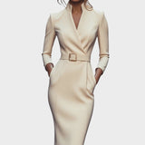 Daniela – Maxi šaty s páskem Power