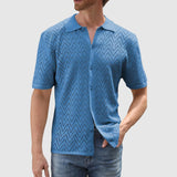 JAN – Pletená košile se vzorem ve tvaru cikcaků