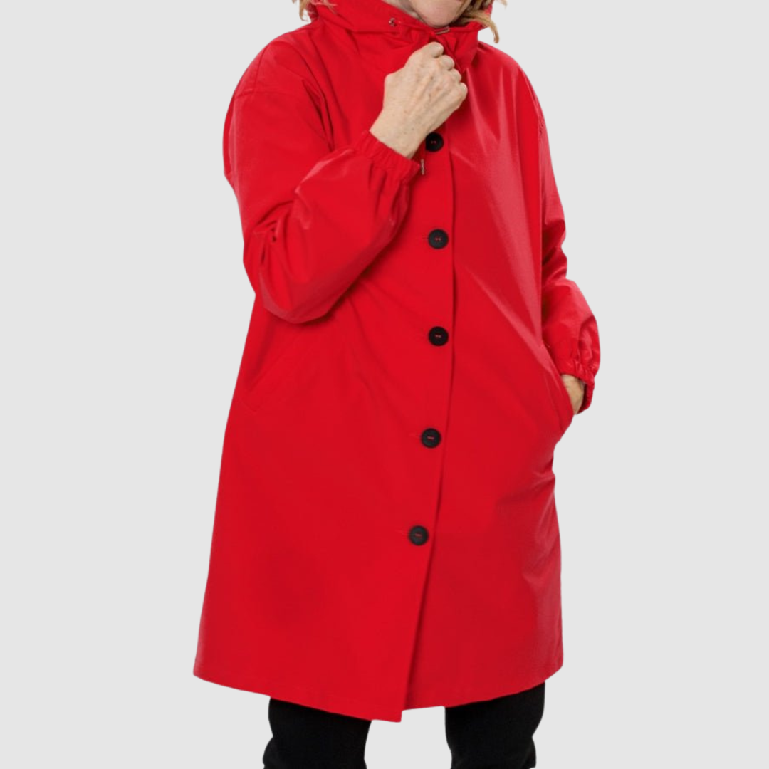 Magdaléna - Kabát s kapucí, oversized