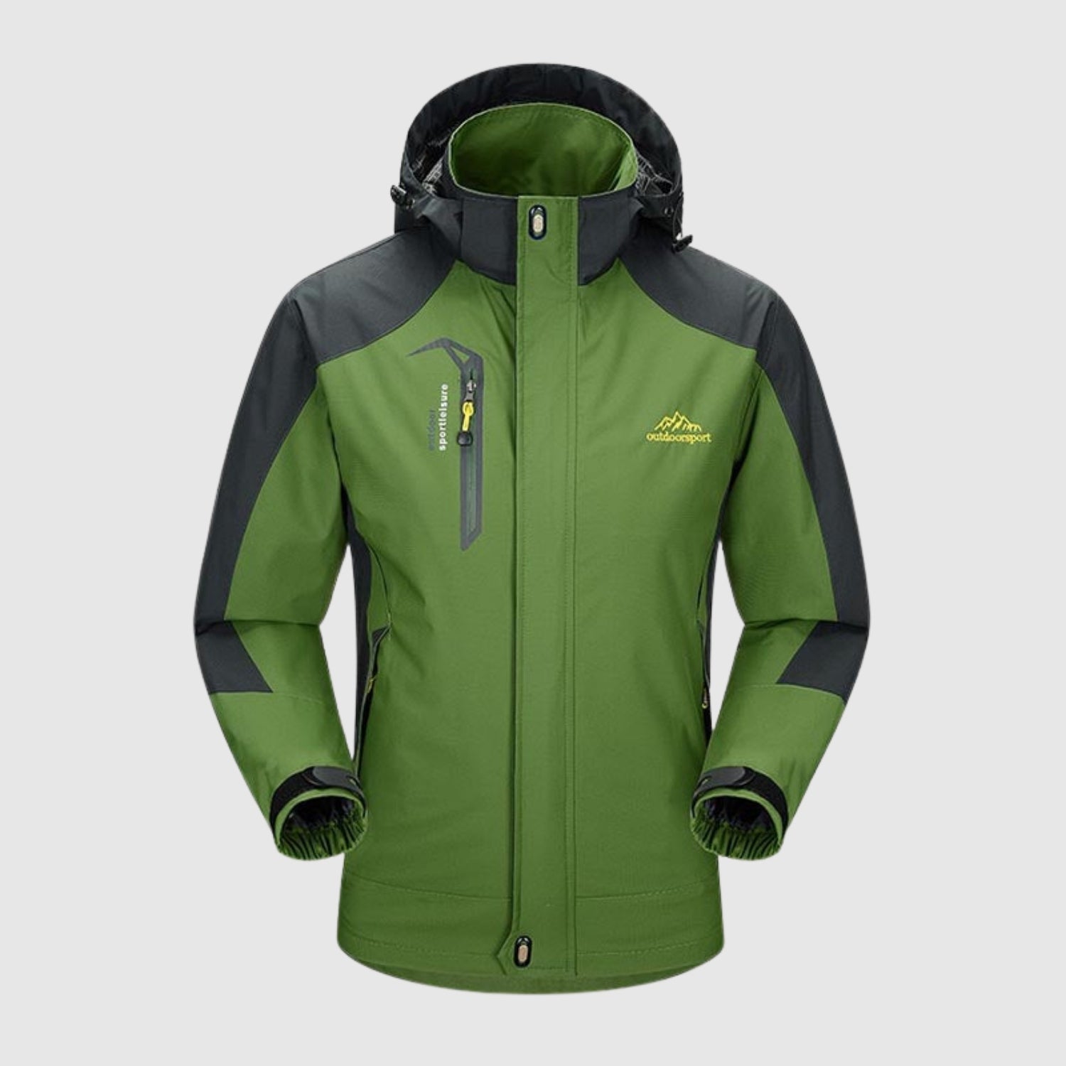 JAN – Softshellová bunda na turistiku s odnímatelnou kapucí
