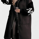 Stela | Elegantní kabát s kapucí