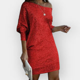 Večerní šaty s třpytkami