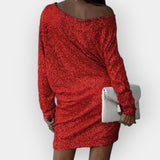 Večerní šaty s třpytkami