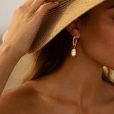 Sedna | Náušnice s vodními perličkami