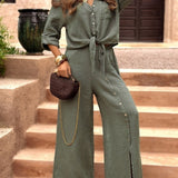 Savana – Letní souprava z lehkého lnu