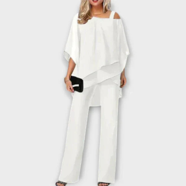 Šifonové večerní soupravy