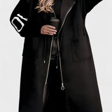 Stela | Elegantní kabát s kapucí