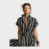 Long klobouk s minimalismem