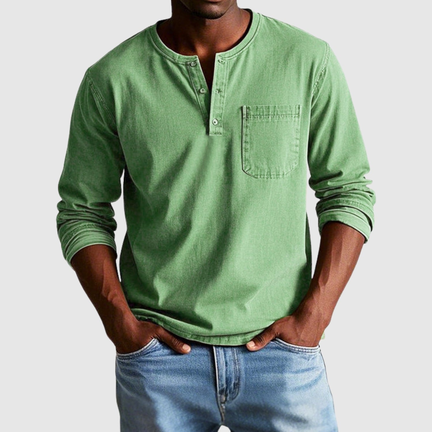 JAN - Vintage košile s dlouhými rukávy