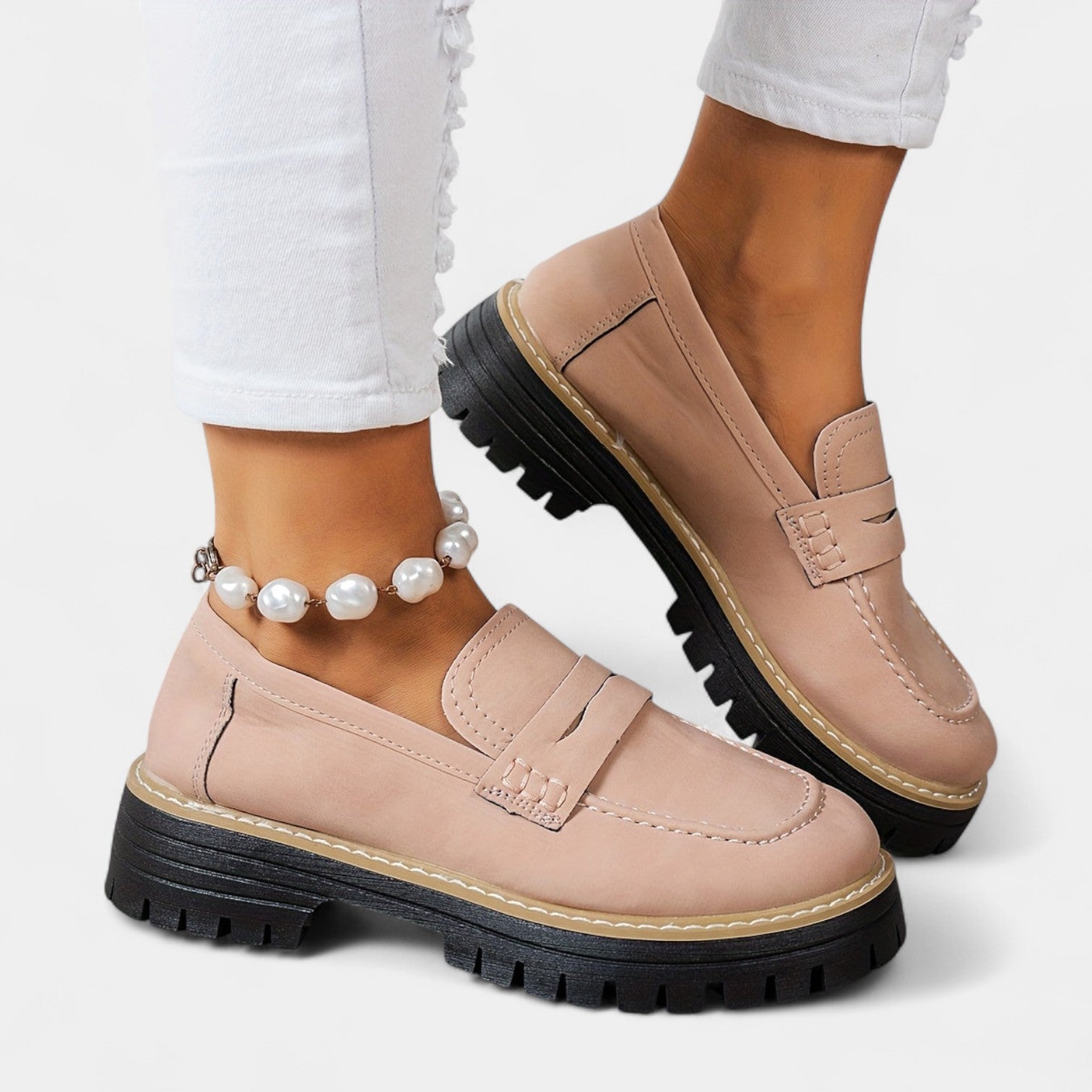 Michaela – Mokasíny na silné podešvi