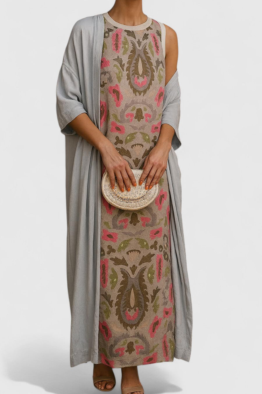 Mikaella - Elegantní Dlouhé Šaty