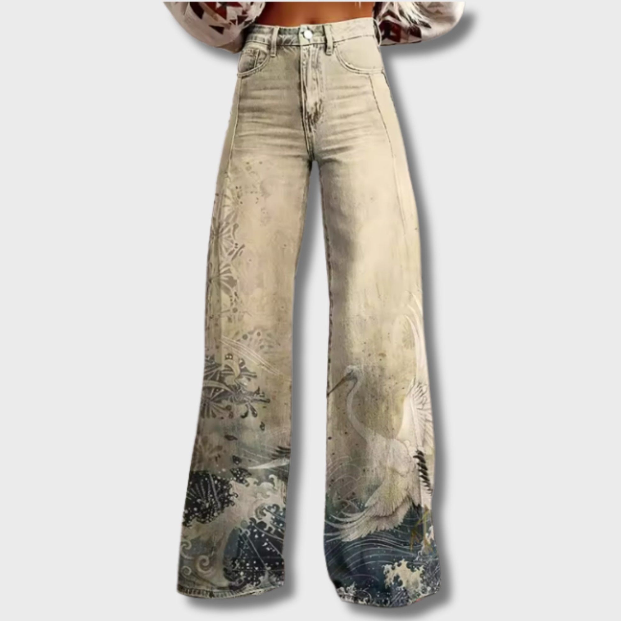 Olivia | boho vintage kalhoty