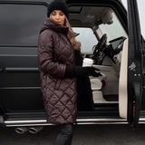 Anna | Elegantní prošívaná zimní bunda s teplou kapucí