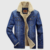 Bohumil - Džínová bunda s vnitřní podšívkou 