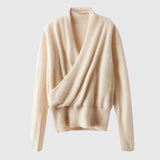 Elena – Zavinovací pletený svetr Premium