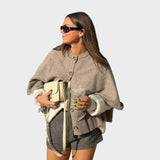 Jasněna | Kardigan s vykrojeným výstřihem