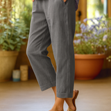 Olivia | Elegantní lehké kalhoty