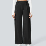Kafka | Elara – Elegantní široké kalhoty s vysokým pasem