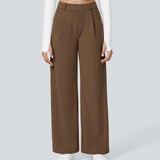 Kafka | Elara – Elegantní široké kalhoty s vysokým pasem