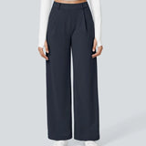 Kafka | Elara – Elegantní široké kalhoty s vysokým pasem