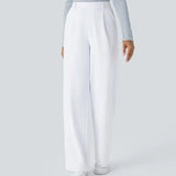 Kafka | Elara – Elegantní široké kalhoty s vysokým pasem