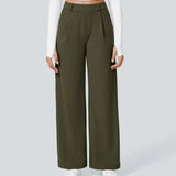 Kafka | Elara – Elegantní široké kalhoty s vysokým pasem