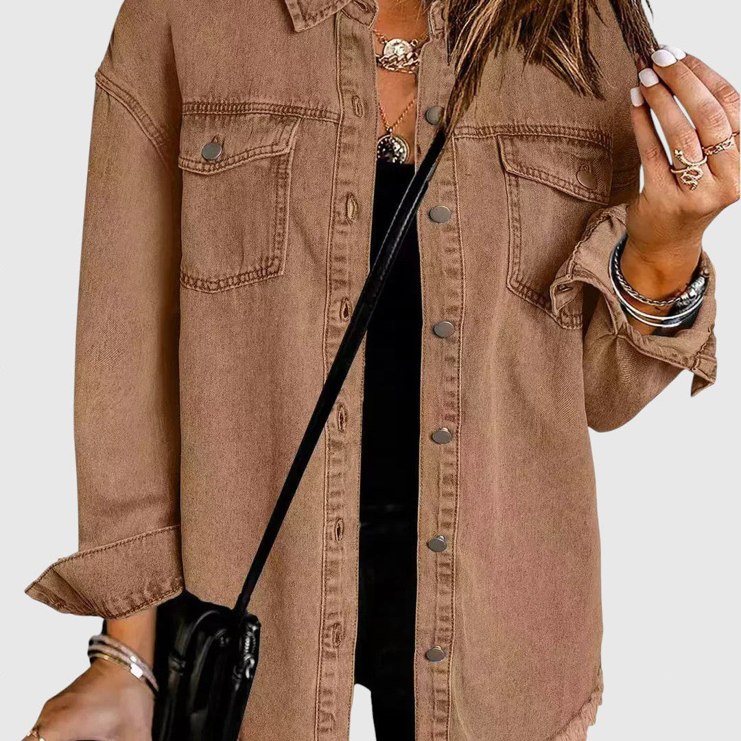 Roza – Dámská městská kožená bunda