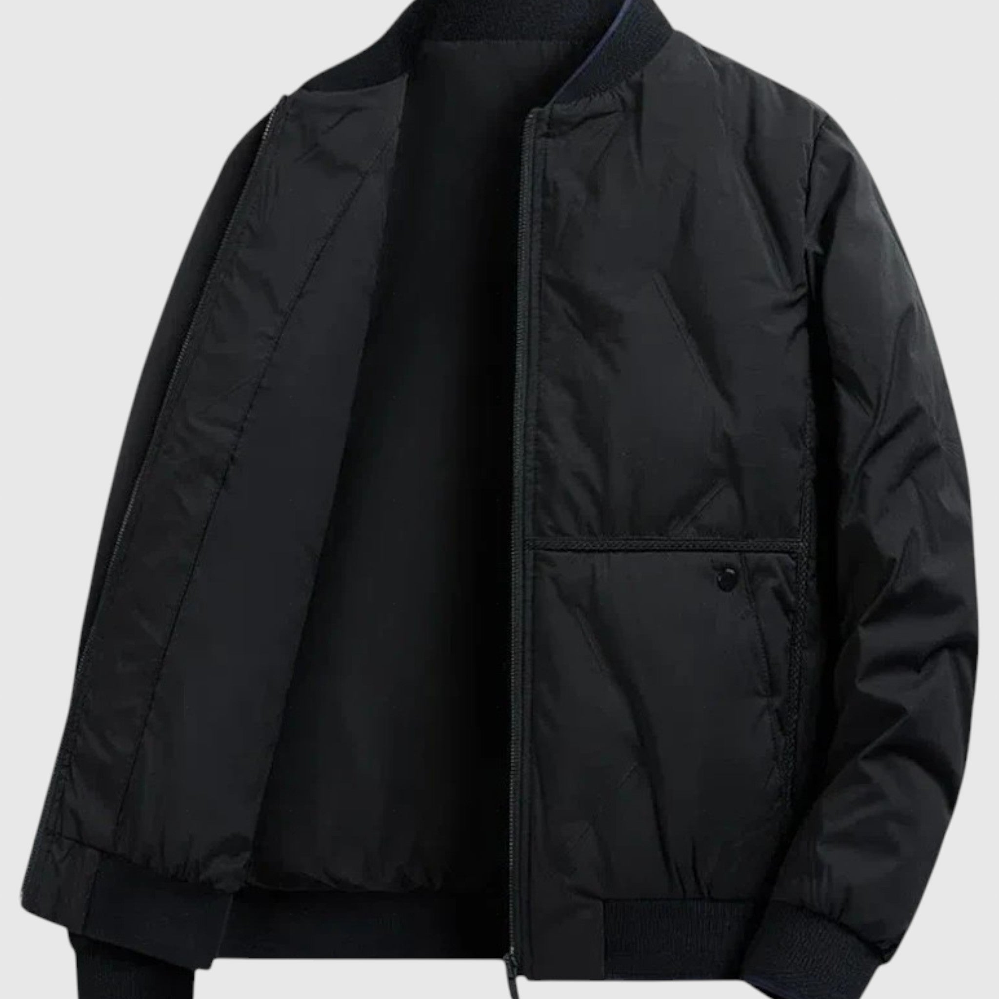 Lorenzo - Prošíva neutrální bomber bunda s městským nádechem