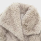 Ilse | Prémiová kožichová bunda s umělým kožichem