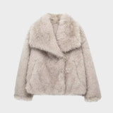 Ilse | Prémiová kožichová bunda s umělým kožichem