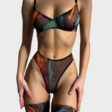 Serena | 5-dílná sada spodního prádla s tie dye