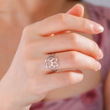 Aleška – otevřený prsten z nerezové oceli s motivem zvířete