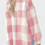 Martin | Stylová kostkovaná fleecová bunda