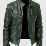 Henry - Ležérní kožená bunda pro muže