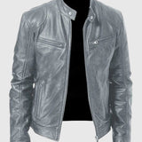 Henry - Ležérní kožená bunda pro muže