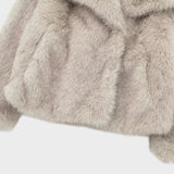 Ilse | Prémiová kožichová bunda s umělým kožichem