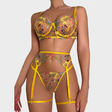 Daisy | 3-dílná francouzská souprava spodního prádla