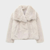 Ilse | Prémiová kožichová bunda s umělým kožichem