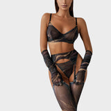 Serena | 5-dílná sada spodního prádla s tie dye