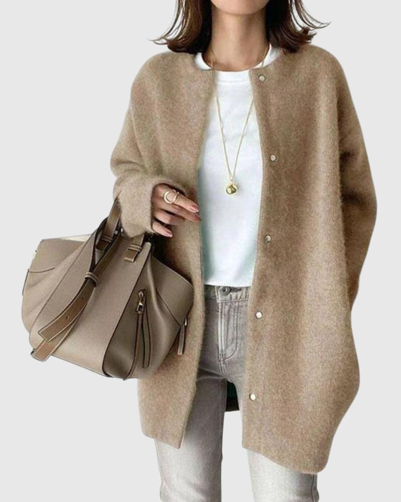 Julie – Minimalistický prodloužený kardigan