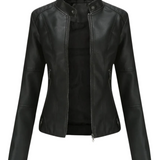 Lessy | Úzká imitace kožené bunda