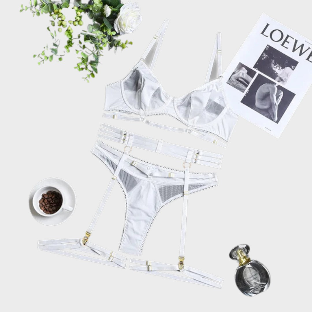 Adriana | 3-dílná francouzská souprava spodního prádla