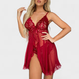 Šárka | Svůdné síťované noční prádlo s krajkovými detaily 