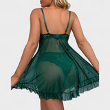 Šárka | Svůdné síťované noční prádlo s krajkovými detaily 