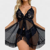 Šárka | Svůdné síťované noční prádlo s krajkovými detaily 