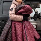 Anna | Elegantní prošívaná zimní bunda s teplou kapucí