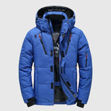 André – Prošívaná bunda s kapucí a technickými detaily