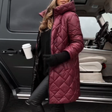 Anna | Elegantní prošívaná zimní bunda s teplou kapucí