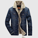 Bohumil - Džínová bunda s vnitřní podšívkou 